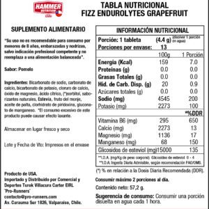 Kit Electrolitos - Endurolytes Fizz® – HAMMER NUTRITION - Imagen 6