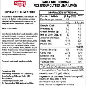 Kit Electrolitos - Endurolytes Fizz® – HAMMER NUTRITION - Imagen 4