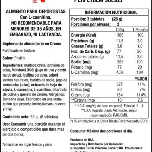 Perpetuem Solids – Masticable (6 o 72 Tabletas) - HAMMER NUTRITION - Imagen 3