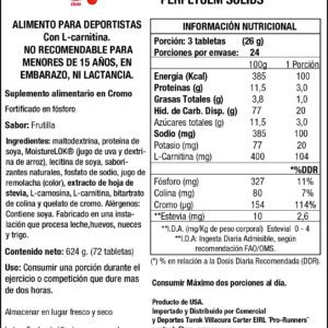 Perpetuem Solids – Masticable (6 o 72 Tabletas) - HAMMER NUTRITION - Imagen 4