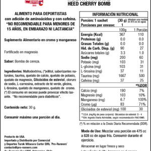 Bebida Deportiva - HEED sobre - HAMMER NUTRITION - Imagen 3