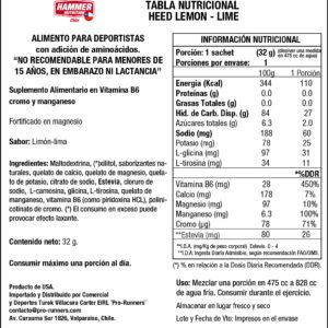 Bebida Deportiva - HEED sobre - HAMMER NUTRITION - Imagen 4