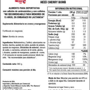 HEED® BEBIDA DEPORTIVA (32 porciones) – HAMMER NUTRITION - Imagen 5