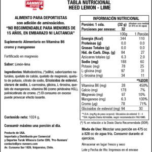 HEED® BEBIDA DEPORTIVA (32 porciones) – HAMMER NUTRITION - Imagen 3
