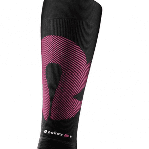 Pantorrilleras de compresión Blaze Black/Pink - Mujer - Rockay - Imagen 3