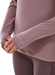 Polera manga larga mujer Tech Thermal 1/2 Zip Tee - RONHILL - Imagen 6