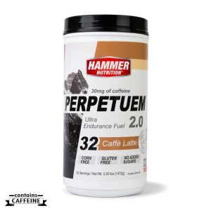 Bebida deportiva Perpetuem con cafeina