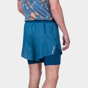 SHORT DE RUNNING HOMBRE  - TECH RACE TWIN SHORT - RONHILL - Imagen 8
