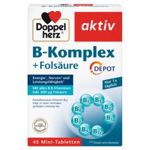 COMPLEJO B + Ácido fólico - Doppelherz®