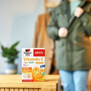 VITAMINA C + D3 + Depósito de Zinc - Doppelherz - Imagen 4